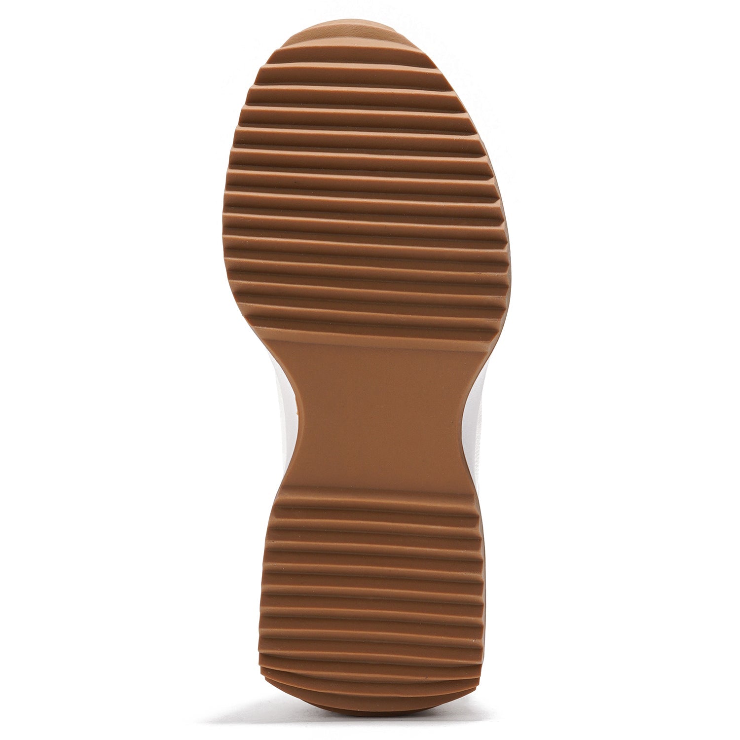 Project Cloud Serena women's sneakers with brown rubber sole, non-slip for safety.